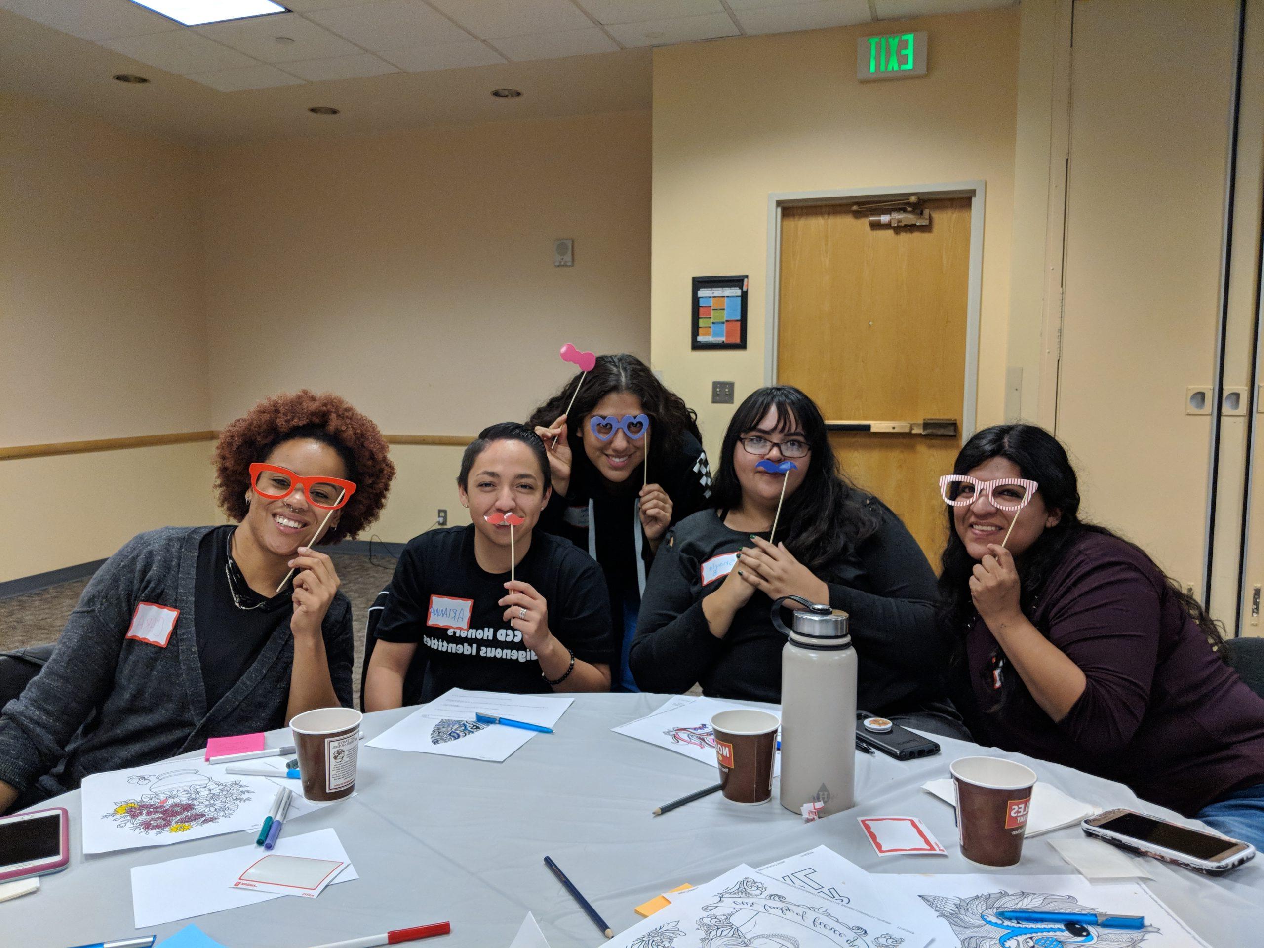 group of women at conference